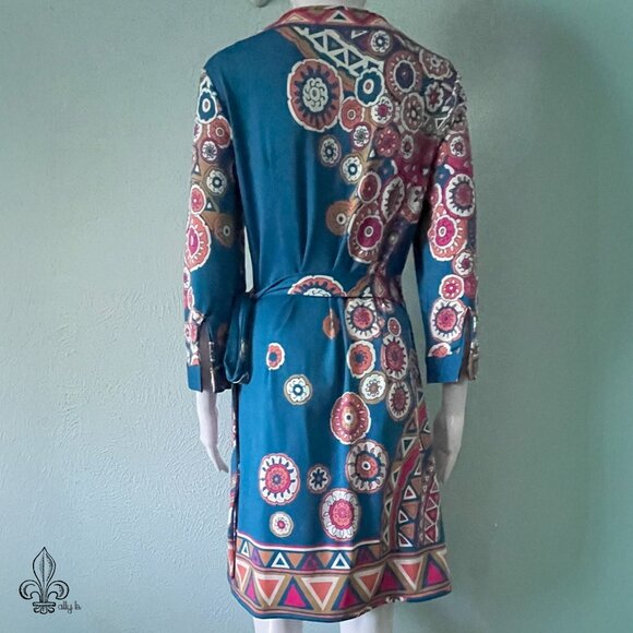 💐Julie Brown Wrap Dress💐 - Picture 8 of 11